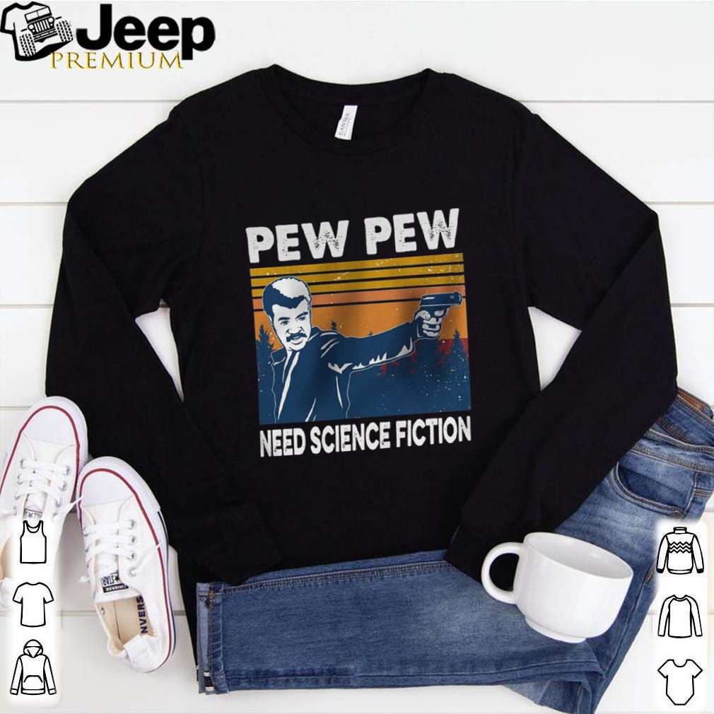 Pew Pew Need Science Fiction Vintage