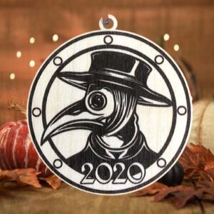 Plague Doctor 2020 - Christmas Ornament