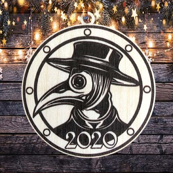 Plague Doctor 2020 - Christmas Ornament