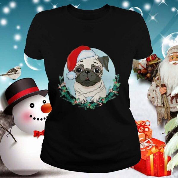 Pug Santa Merry Christmas