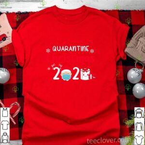 Quarantine Christmas 2020 Santa Claus Face Mask Toilet Paper Gift Sweatshirt