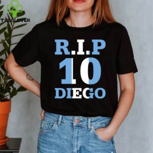 RIP with Rosary and holy Mary - Diego Maradona 10 T-shirt