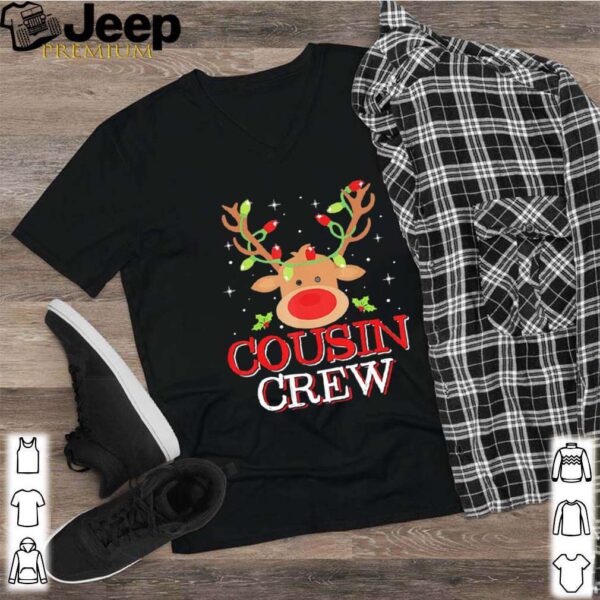 Reindeer Light Cousin Crew Christmas hoodie, sweater, longsleeve, shirt v-neck, t-shirt