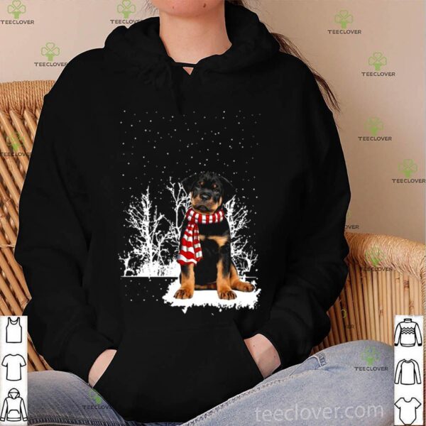 Rottweiler Merry Christmas shirt