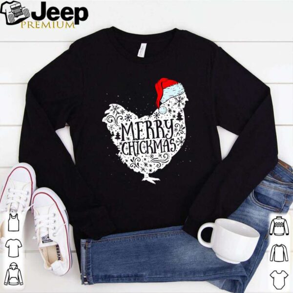 Santa Chicken Merry Chickmas hoodie, sweater, longsleeve, shirt v-neck, t-shirt