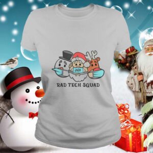 Santa Claus 2020 Rad Tech Squad Snow and Reindeer Wear Mask shirt