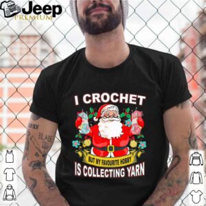 Santa Claus I crochet but my hobby is collecting yarn Christmas