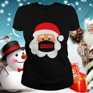 Santa Claus Wearing Face Mask 2020 Christmas shirt