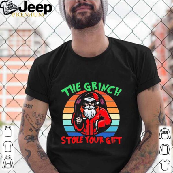 Santa Claus the Grinch stole your gilf vintage hoodie, sweater, longsleeve, shirt v-neck, t-shirt