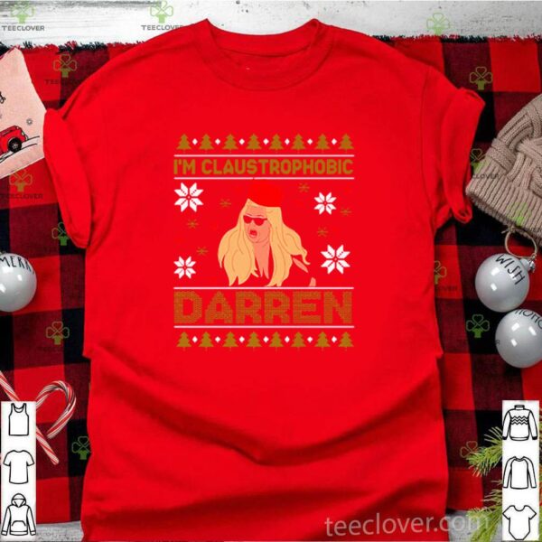 Santa Gemma Collins I’m Claustrophobic Darren Christmas shirt