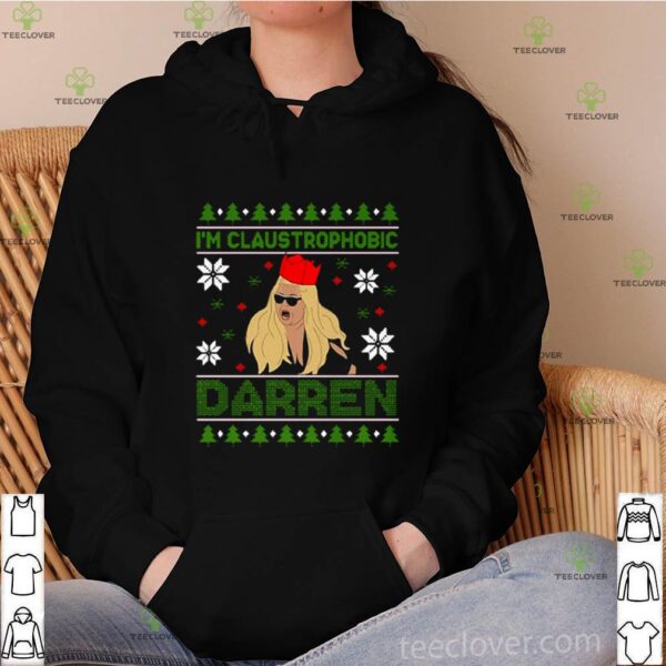 Santa Gemma Collins I’m Claustrophobic Darren Christmas shirt