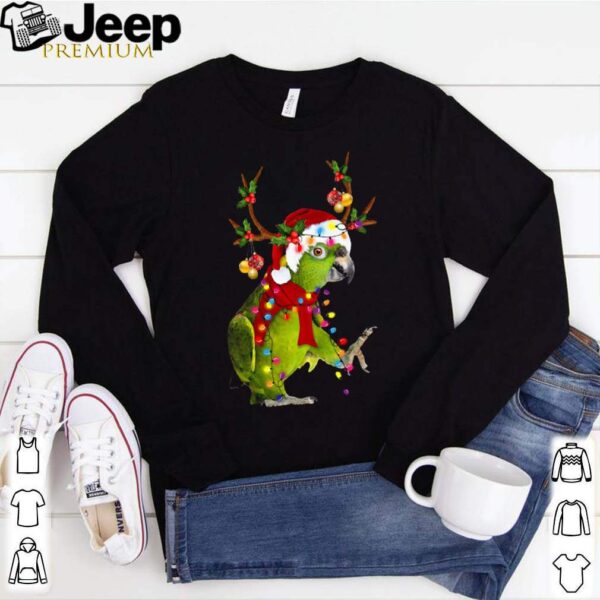 Santa Parrot Light Christmas hoodie, sweater, longsleeve, shirt v-neck, t-shirt