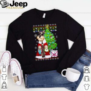 Santa Schnauzer Christmas tree