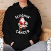 Santa Sleighin’ cancer hoodie, sweater, longsleeve, shirt v-neck, t-shirt