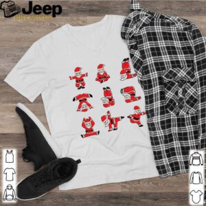 Santa claus is doing yoga Christmas shirt