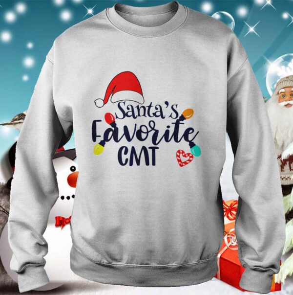 Santas Favorite CMT Nurse Costume Christmas 2020 shirt