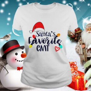 Santas Favorite CMT Nurse Costume Christmas 2020 shirt