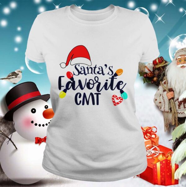 Santas Favorite CMT Nurse Costume Christmas 2020 shirt