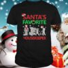 Santa Parrot Light Christmas shirt