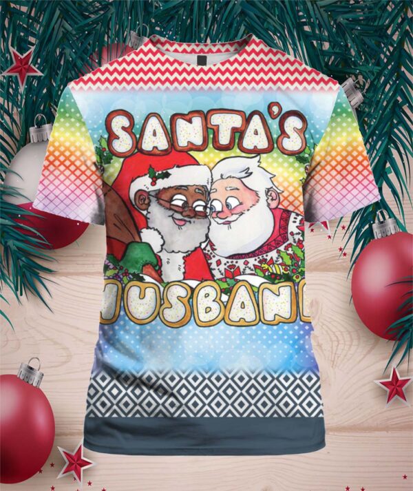 Santa’s Husband 3D Ugly Chistmas Sweater Hoodie hoodie, sweater, longsleeve, shirt v-neck, t-shirt