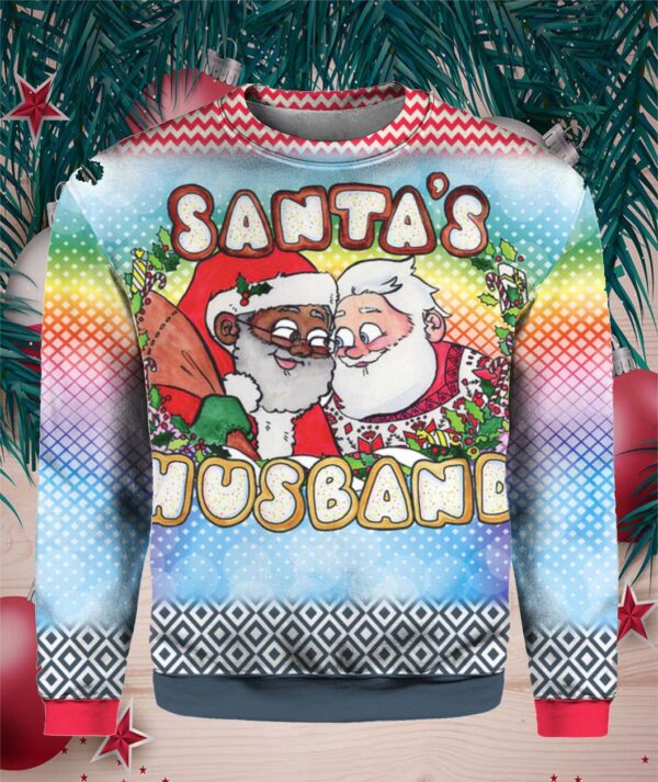Santa’s Husband 3D Ugly Chistmas Sweater Hoodie