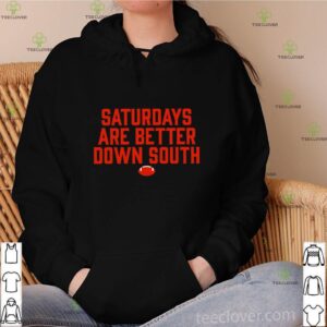 Saturdays Are Better Down South Blue shirt