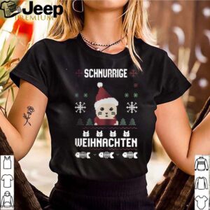 Schnurrige Weihnachten Ugly Christmas shirt