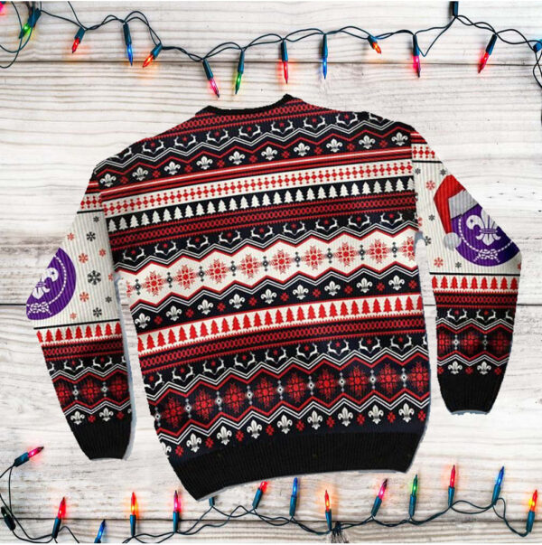 Scoutmas Is Coming Ugly Sweater For Scouts On National Ugly Sweater Day And Christmas Time