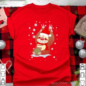 Sloth Santa Crochet shirt