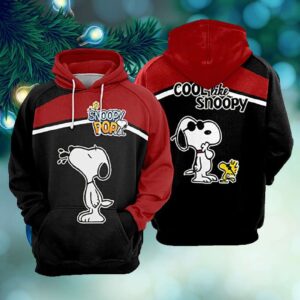 Snoopy Christmas Full Printing Hoodie