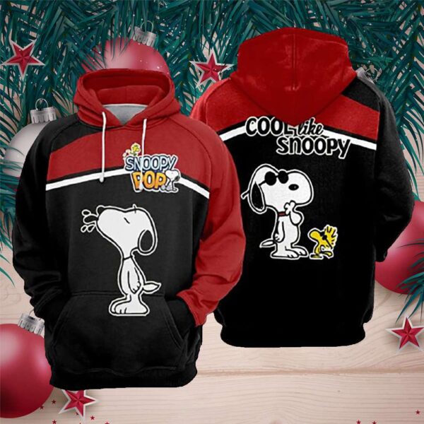 Snoopy Christmas Full Printing Hoodie