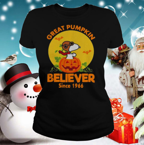 Snoopy Great Pumpkin Believer Since 1966 Halloween hoodie, sweater, longsleeve, shirt v-neck, t-shirt