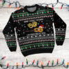 The Beatles Funny Ugly Sweater For The Beatles Fans On National Ugly Sweater Day And Christmas Time