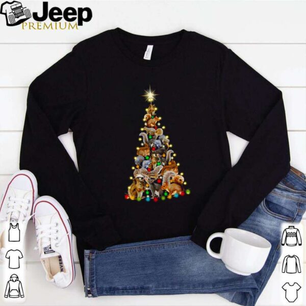 Squirrels Christmas tree sweater hoodie, sweater, longsleeve, shirt v-neck, t-shirt