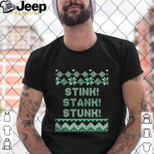 Stink stank stunk matching family ugly pajamas shirt