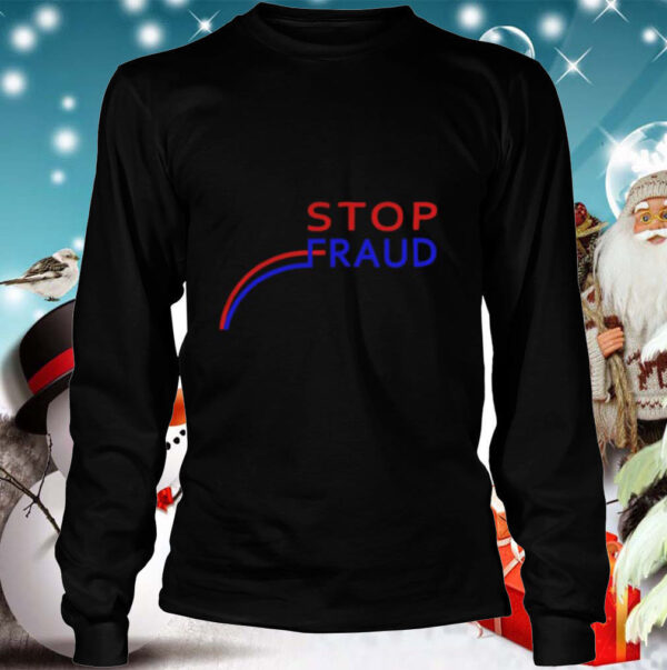 Stop Fraud Presidential Election Vote Graph Chart shirt