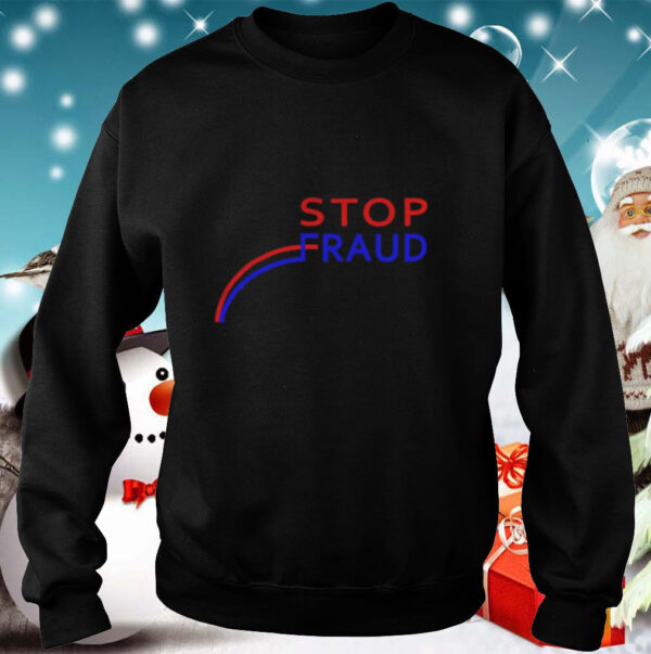 Stop Fraud Presidential Election Vote Graph Chart shirt