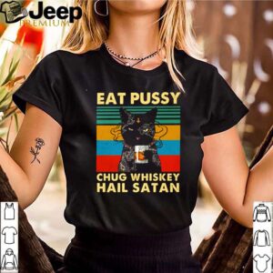 Tattoos cat eat pussy chug whiskey hail Satan vintage