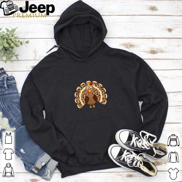 Thanksgiving Turkey Leopard Print Gifts Native shirt
