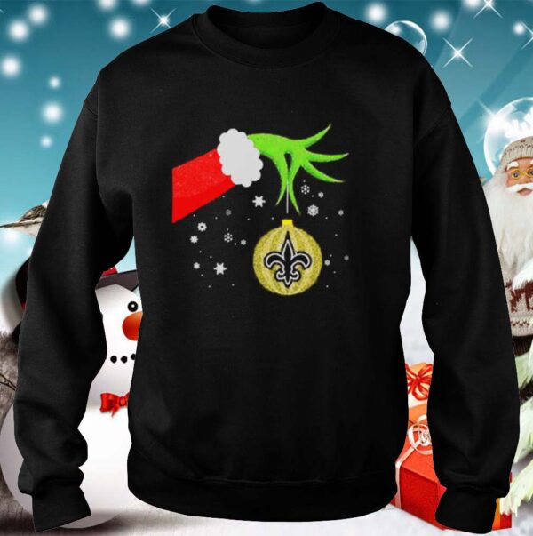 The Grinch Christmas Ornament New Orleans Saints hoodie, sweater, longsleeve, shirt v-neck, t-shirt