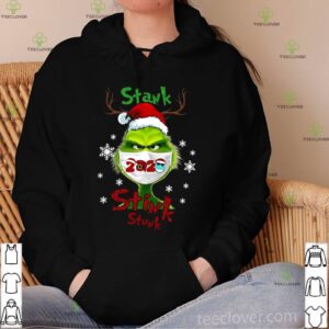 The Grinch Santa Face Mask 2020 Stank Stink Stunk Christmas hoodie, sweater, longsleeve, shirt v-neck, t-shirt