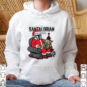 The Santalorian and Baby Yoda Spit it out its just a toy Christmas 2020 shirt