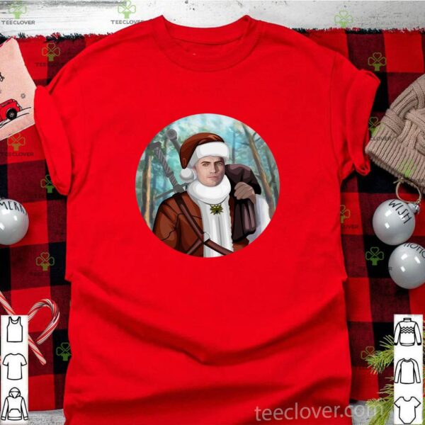 The Witcher Santa Crewneck Sweathoodie, sweater, longsleeve, shirt v-neck, t-shirt