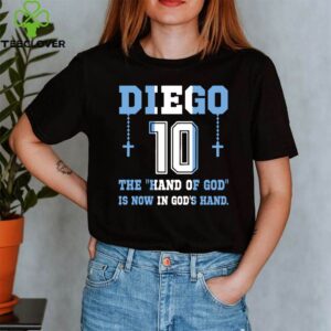 The hand of god s now in god´s hand. RIP Diego shirt