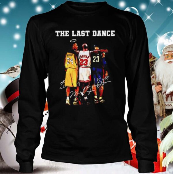 The last dance signature shirt