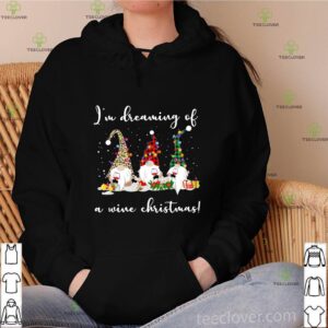 Three Gnomes I’m Dreaming Of A Wine Christmas Gift Sweatshirt