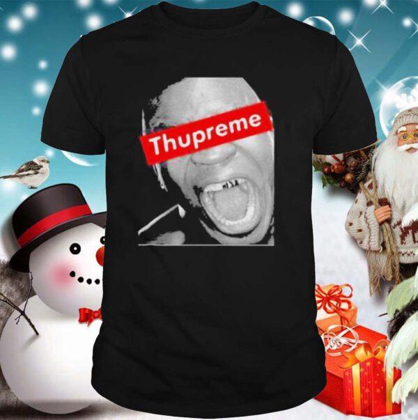 Thupreme box supreme logo shirt