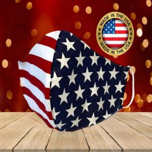 USA Flag Cotton Face Mask