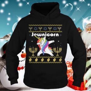 Unicorn Dabbing Jewnicorn Ugly Christmas