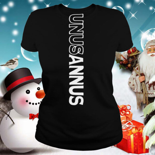 Unus Annus Merch Vertical Logo shirt